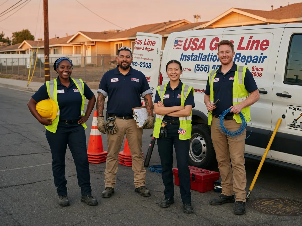 Gas Line Installation company in Wenona, IL